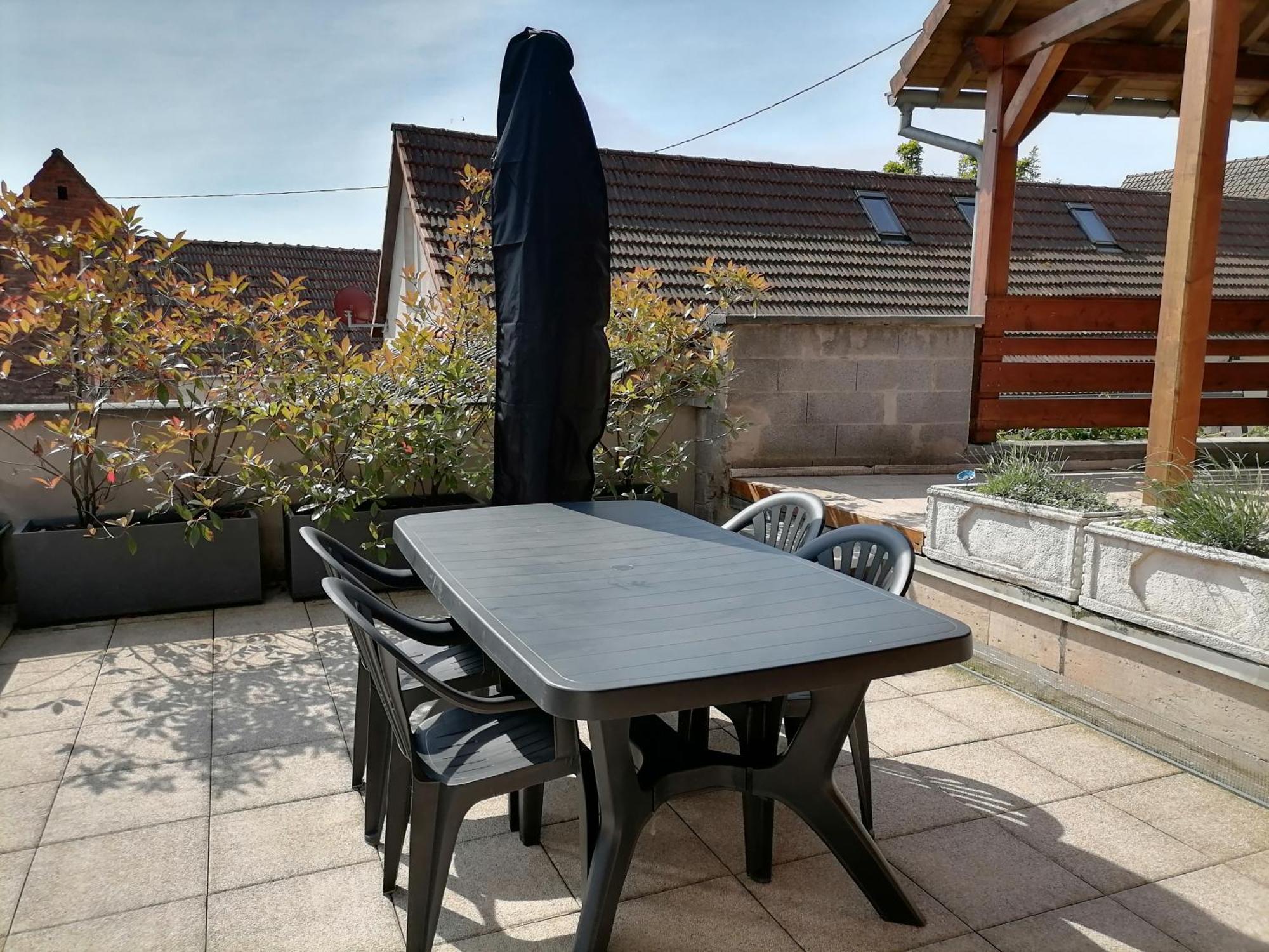 Appartement Et Terrasse Privee Ingolsheim Exterior foto